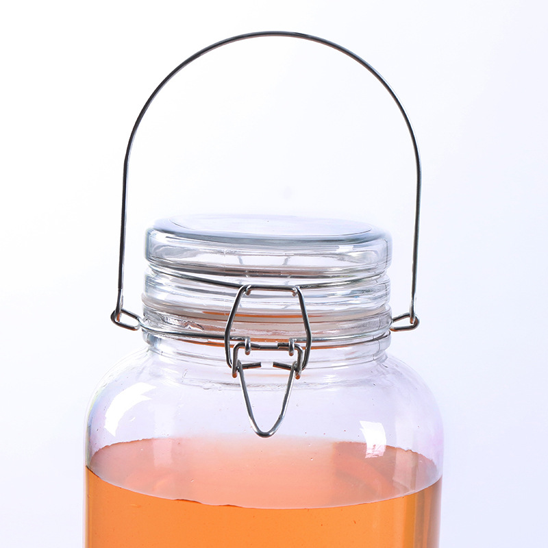 Wholesale High Quality Clear Juice beverage Dispenser 4803ml Glass drink dispenser