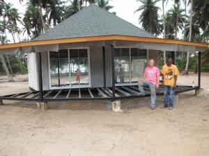 China New design Prefab Bali Bungalow , Overwater Bungalows For Seaside on sale