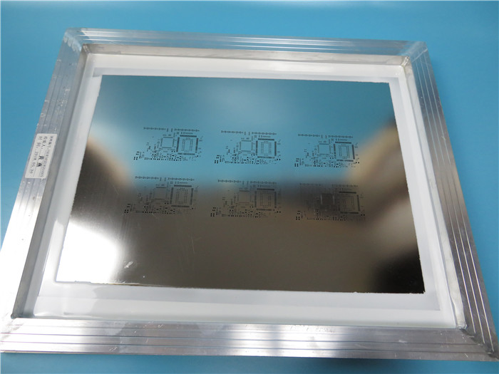 Laser Cut 0.1mm PCB Solder Paste Stencil For SMD Package