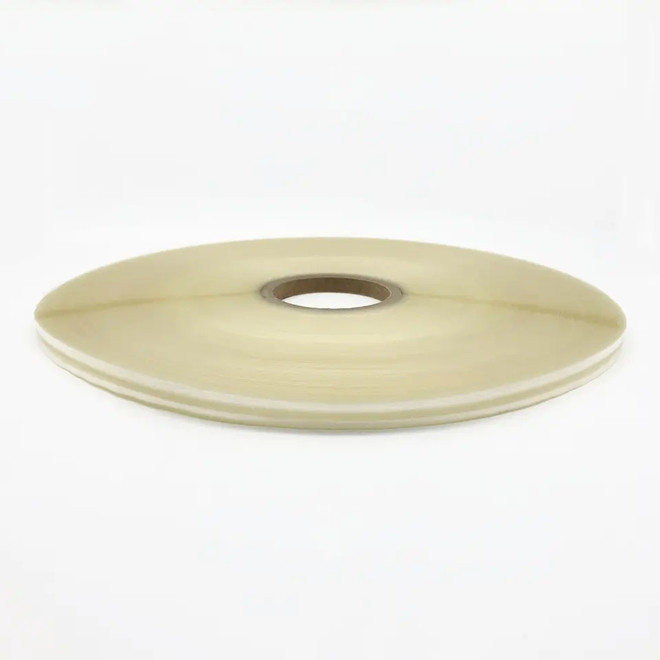 Glassine Double Sided Hdpe Film Release Liner Removable Resealable Bag Sealing Tape with High Quality