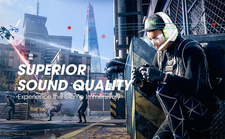 Mfi M17 Gaming Headphones Wired With Microphone Noise Cancellation For Phones PC XBOX