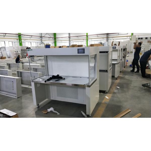 Horizontal Clean Room Laminar Flow Benches Portable LED Lighting