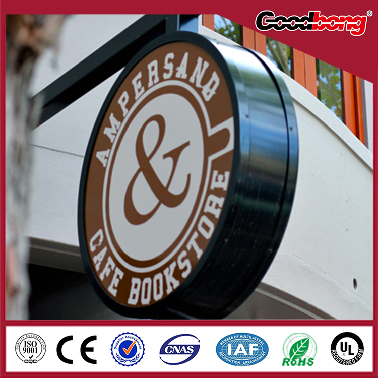 Customized Vacuum formed street light advertising light box , acrylic road light box