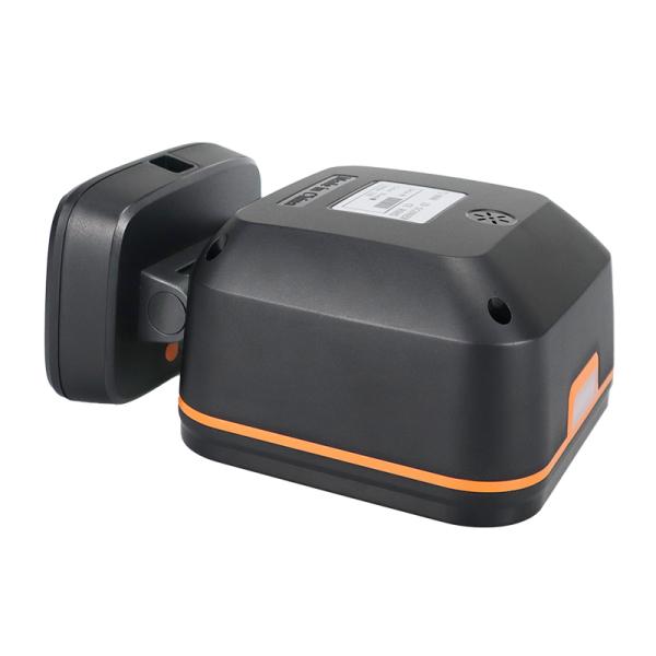 CMOS 2D Barcode Reader Handsfree Table Top Barcode Scanner Black With USB Interface