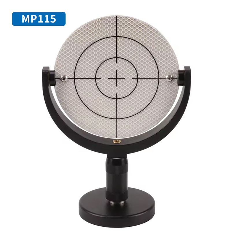 Total Station Target Reflector with 45 Degree Angle and Rotating Magnetic