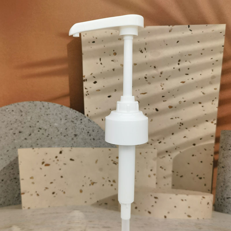 Universal Cap Plastic Sugar Syrup Pump Dispenser For Jam Bottle Food Grade 8cc 10cc