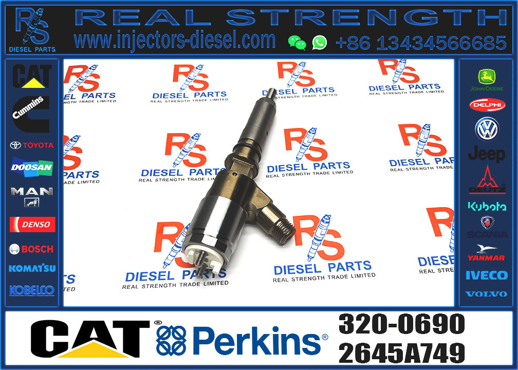 fuel injector 320-0677 320-0690 306-9390 310-9067 2645A751 320-0655 diesel injector for caterpillar c6.6