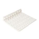 White Plastic Modular Belt 170mm Conveyor Modular Belting Manufacturers