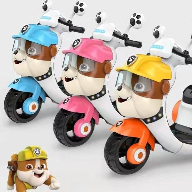 494PCS Children's Electric Motorcycle Tricycle Toy Ride On Car for Kids 2-5 Years Old