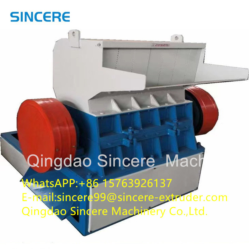Electric Plastic Waste Crusher And Shredder Automation For Plastic Waste Recycling