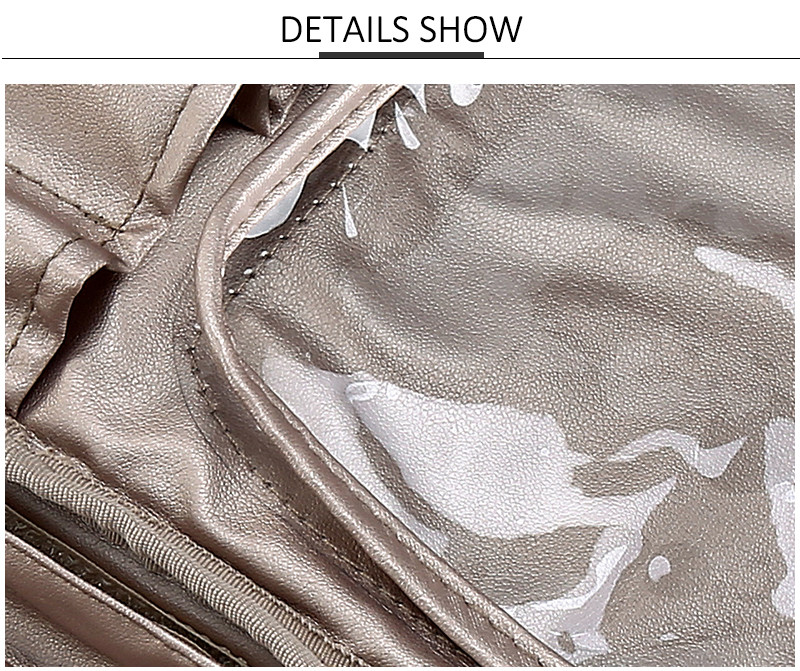 Women'S Portable Length 24cm Polyester Makeup Bag