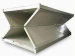 Single Double Door Prefabricated Structural Steel Folding Container House
