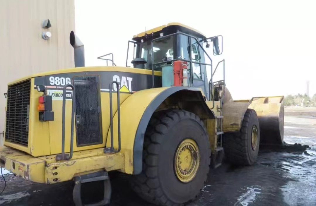 Used Japan Caterpillar 980G Cat 980g Wheel Loader Front End