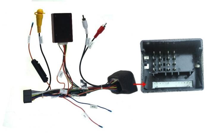 Car Stereo CD Player Wiring Harness Adapter PVC Copper Material MARKETING Oceania ODM OEM