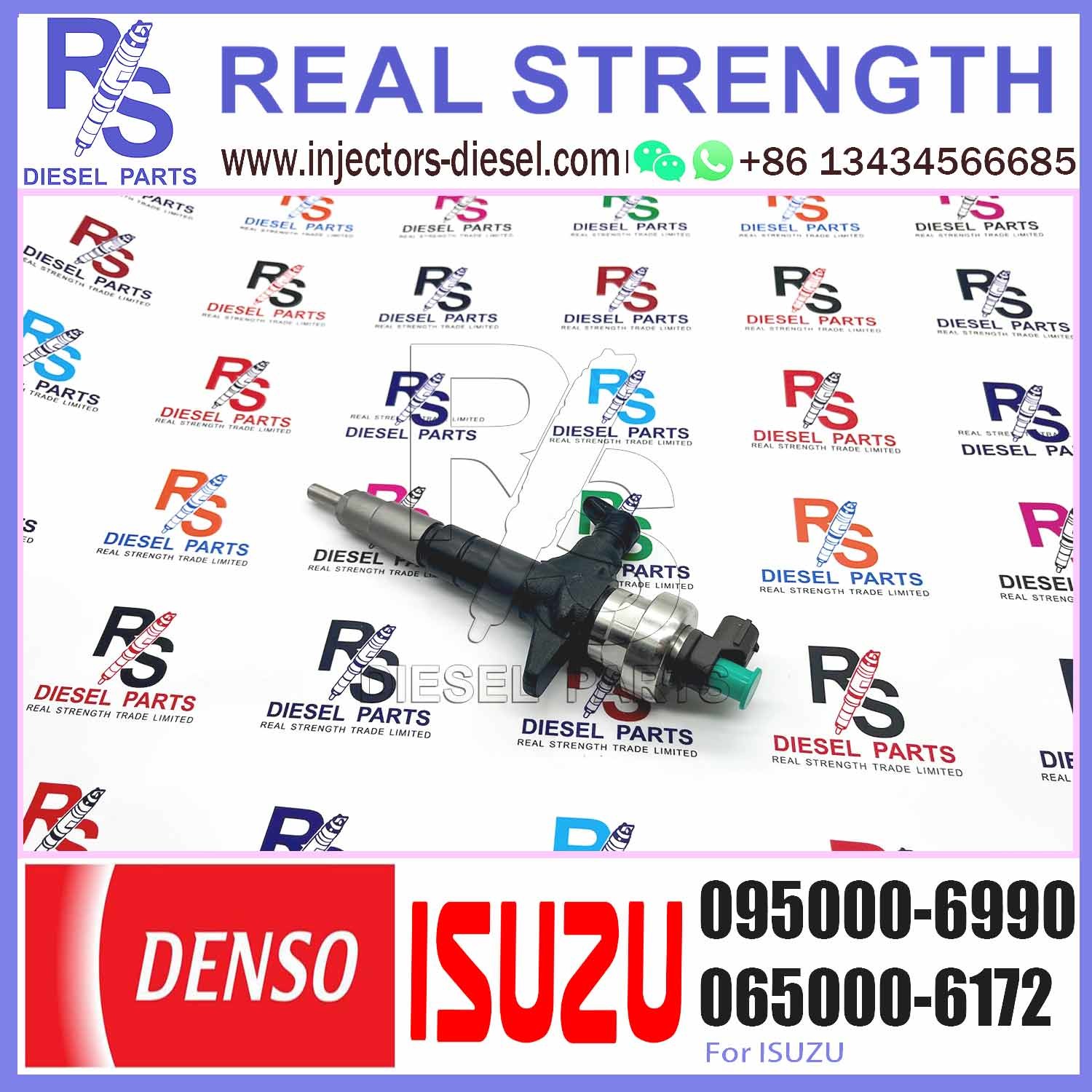Common Rail Injector 095000-6990 8-98011605-1 Auto Engine Parts 095000-6990 for Diesel Engines