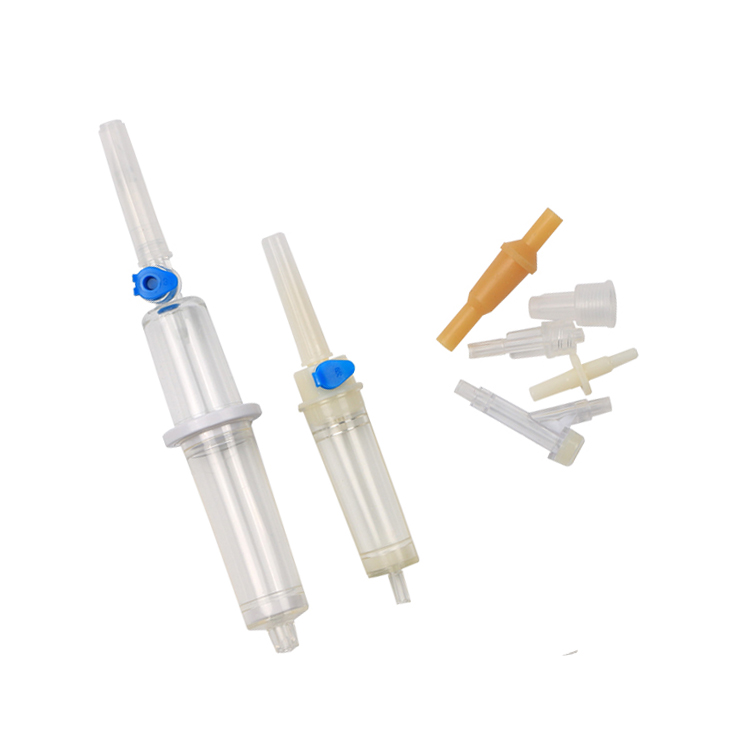 8ml 10ml 12ml Iv Set Drip Chamber For Dropping Evenly And Vent Purpose