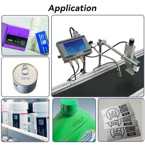 Industrial Thermal Inkjet Printer , Automatic Inkjet Batch Coding Machine With