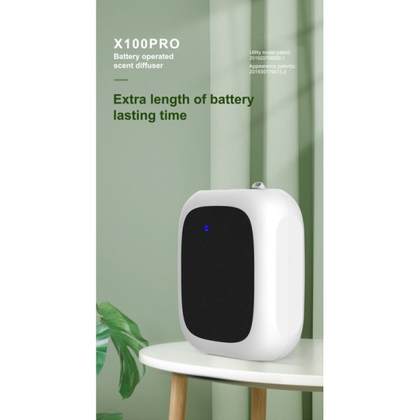 Modern 150ml Oil Capacity Smart Aroma Diffuser with Bluetooth APP Control and Wall-Mounted Installation