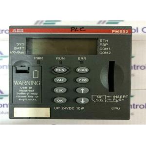 Quality PM592-ETH 1SAP150200R0271 AC500 PLC Programmable Logic Controller 4MB Ethernet for sale