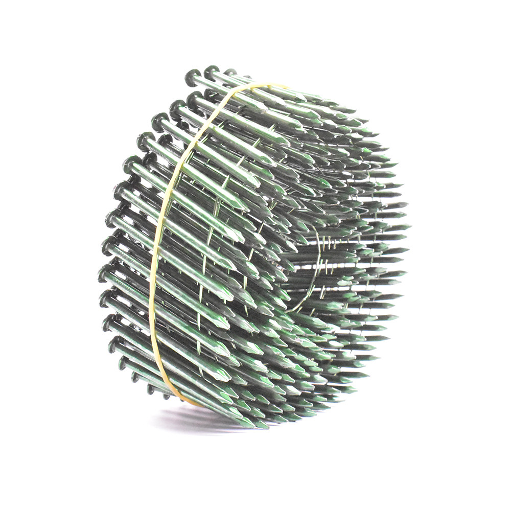 .083''*1-1/4'' Smooth Shank Bright Finish Diamond Point Pallet Coil Nails
