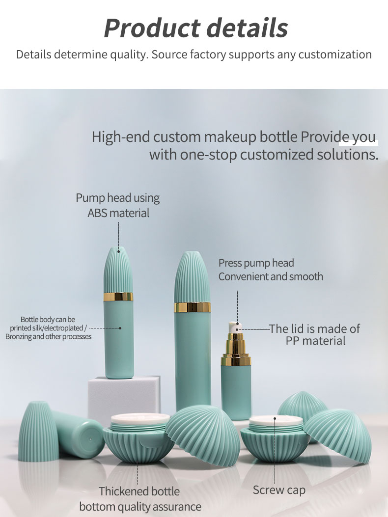 10g 30g 50g 50ml 100ml Luxury Skincare Bottles Industrial Cosmetic Acrylic Jar Packaging