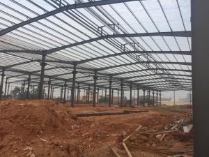 Quality Energy Efficient Q345 Light Steel Buildings For Manufacturing And Production Facilities for sale
