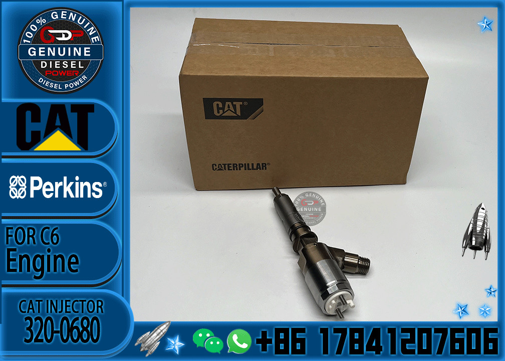 Cat 320d injector 320-0680 2645a747 diesel injector for caterpillar c6.6 engines