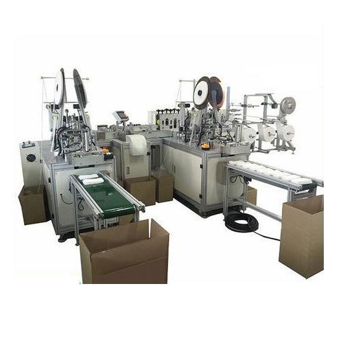 Efficient Automatic Face Mask Making Machine Aluminum Easy Cleaning Machine