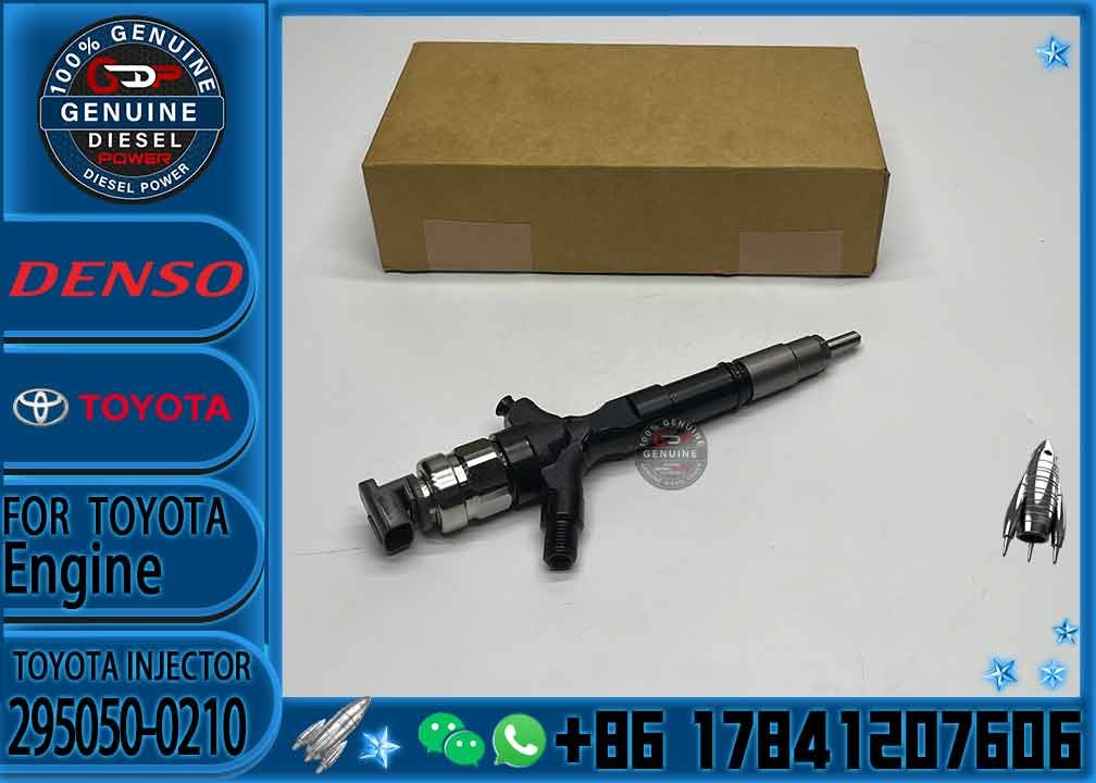 Denso Fuel Injectors Nozzle Assy 23670-30410 295050-0210 295900-0280 23670-30450 G3S7 for TOYOTA HILUX 1KD-FTV Diesel En