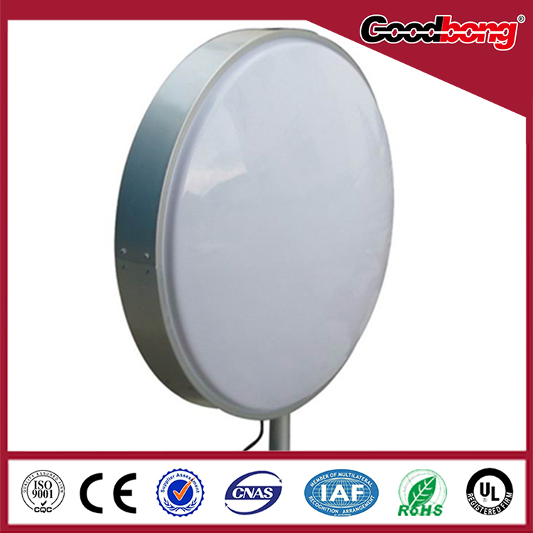 Newest Design Round Light Box Acrylic Signage Double Sided