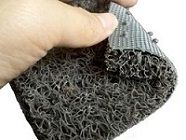 Green Pvc Coil Mat Carpet With Foam Backing Mat Width Of 12m 15m 18m 20m