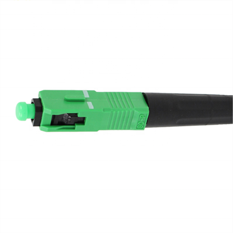 Free sample green color FTTH fiber optic SC APC UPC fast connector