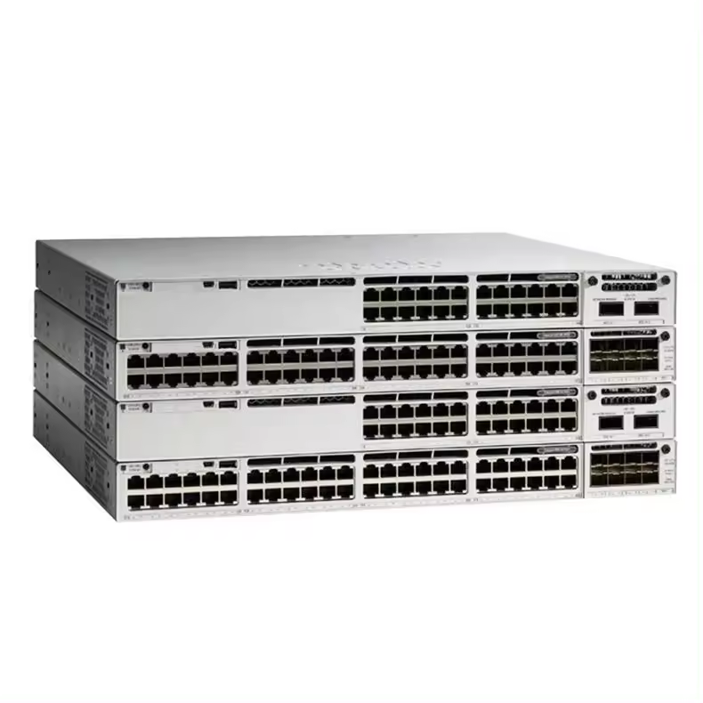 Private Mold 24-Port UPOE Network Switch C9300-24U-E 9300 Series for Speed Data Transfer