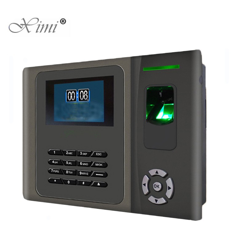 Good Quality TCP/IP Linux Operating System Fingerprint Time Attendance With Back Up Battery Optional Access Control, WIFI, GPRS