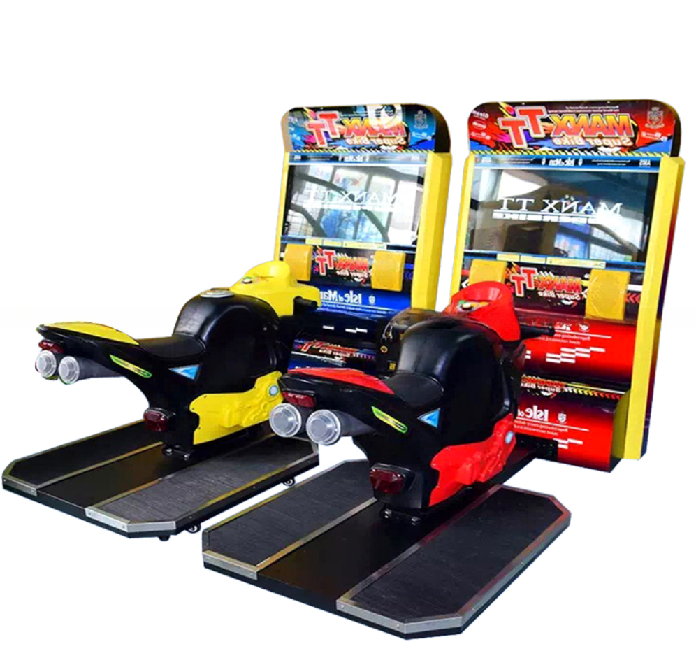 Super Bikes 2 Arcade Game Machine TT Motor Racing Game Machines For Fun City