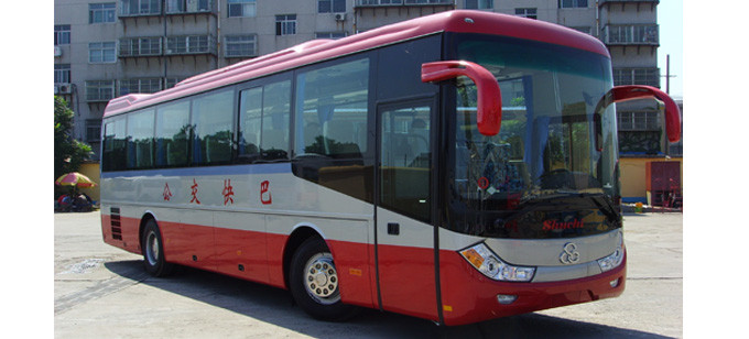 50-60 Seats Public Transportation Bus , City Service Bus With Pull - Push Windows