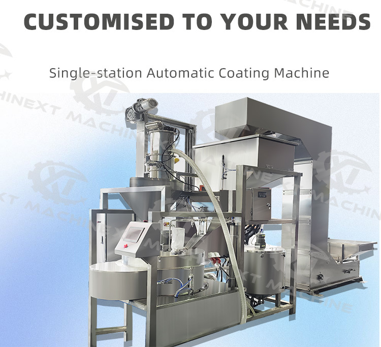 High Efficiency Customizable Japanese Peanut Coating And Baking Machine