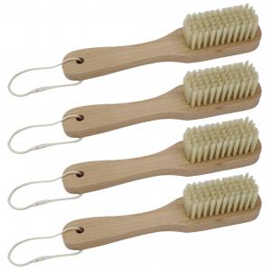 Quality Wooden Handle Soft Fiber Bristle Brush For Household Cleaning Laundry Clothes Shoe for sale