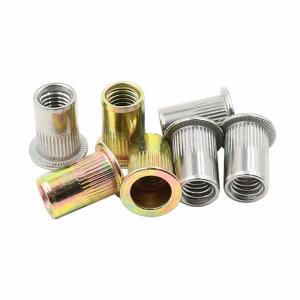Quality Internally Threaded 1/2 Shoulder Rivets Nut Carbon Steel Material for sale