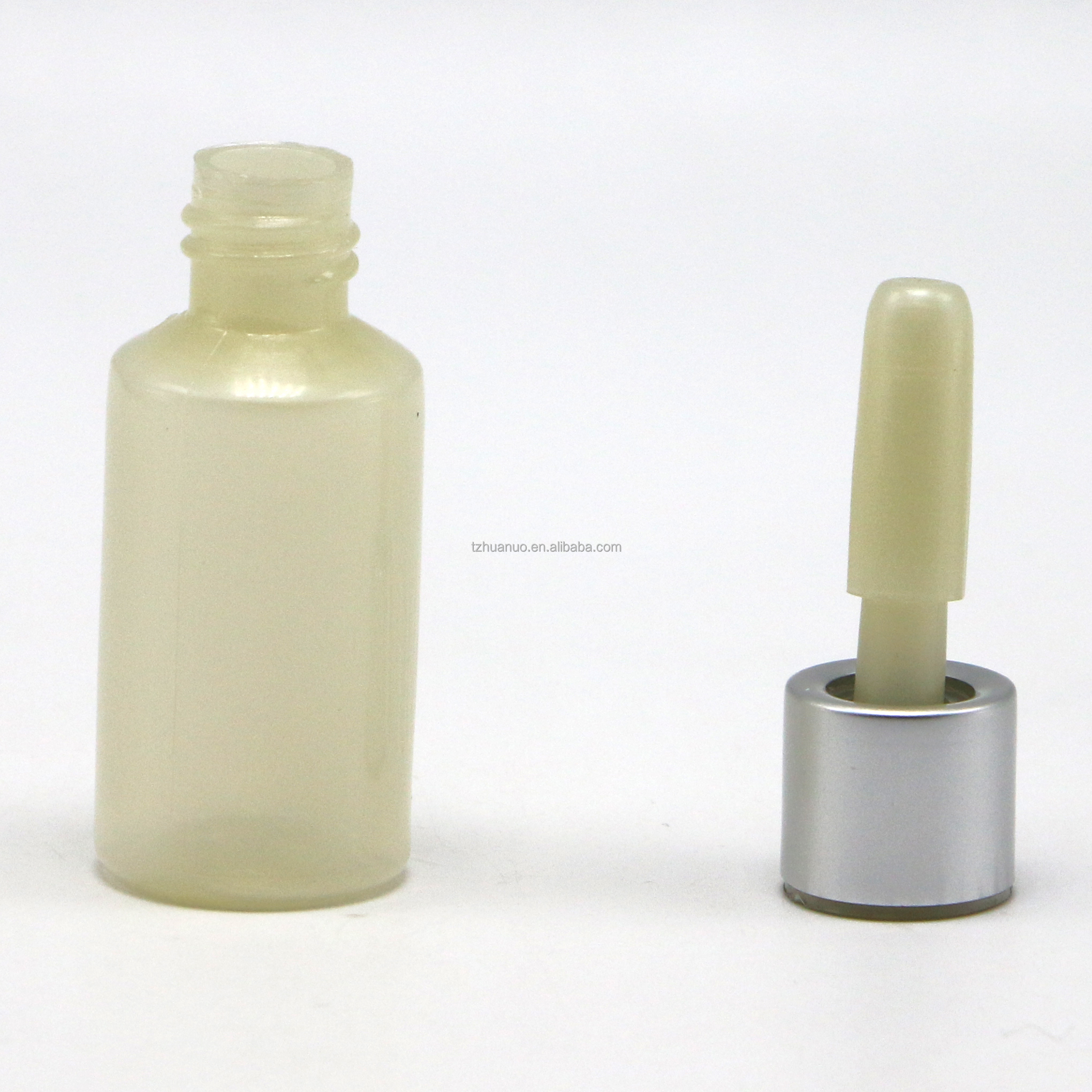 Base Material PET 8ml Dropper Bottle with Customized Dropper Cap and Frosted Finish