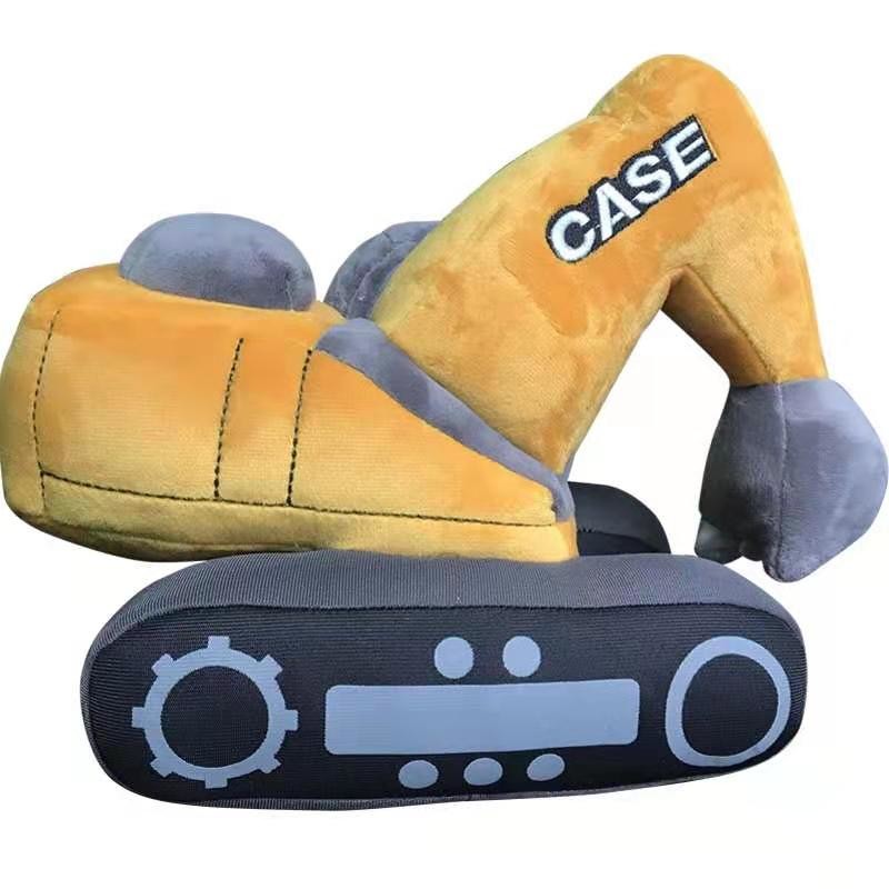 Excavator Hook Machine Children'S Plush Toy Car Boys Sleep Pillow