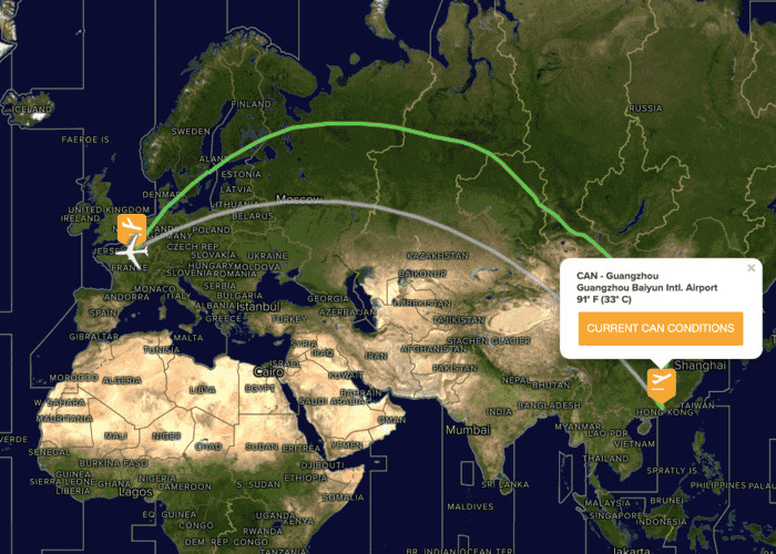 Strong Capacity International Air Freight Forwarders China To Paris France