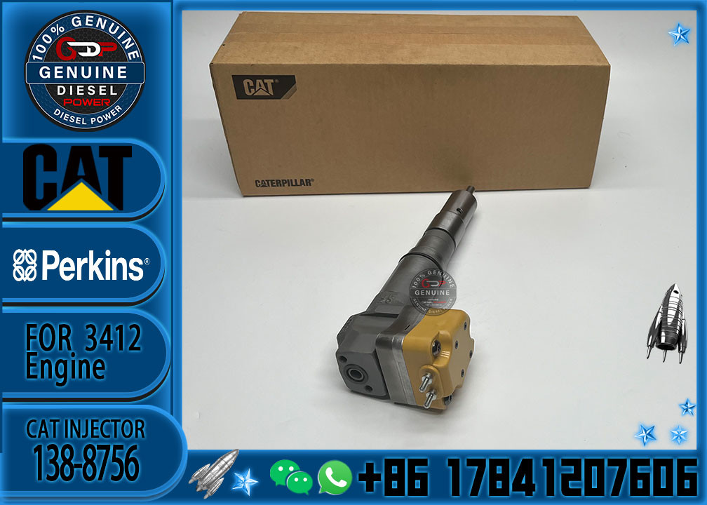 3412 3412E injector 138-8756 1388756 174-7527 179-6020 for caterpillar engine cat 3412