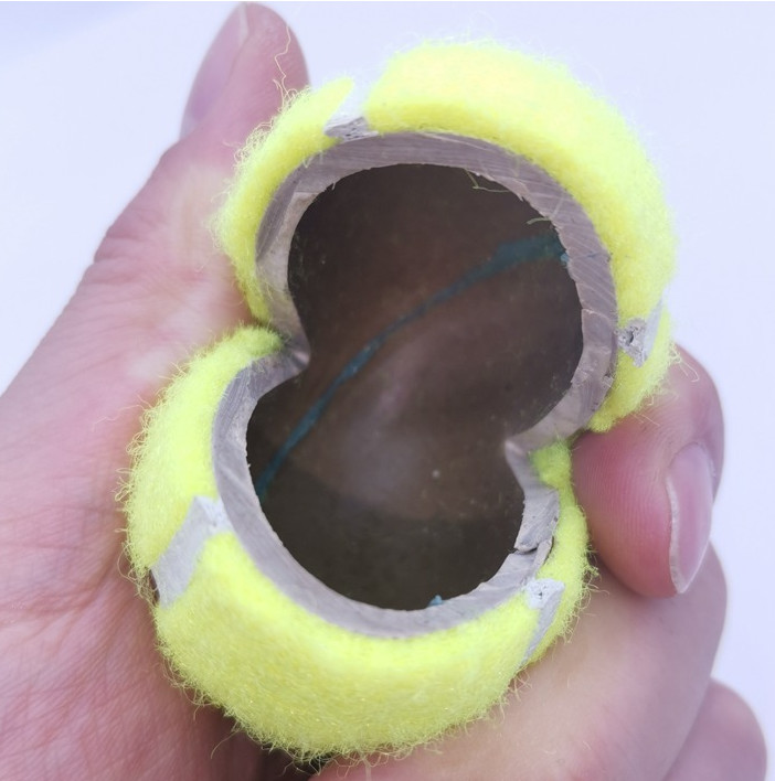 Factory Price Customized Color Rubber dog interactive chew toys pet tennis ball for training logo dog ball