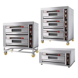 Quality Manufacturer Commercial Electric Gas Deck Bread Baking Machine Bakery Oven Prices for sale