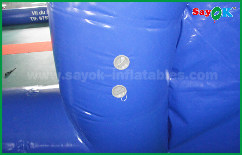 Inflatable Football Game PVC Waterproof Football Shaped Inflatable Pool Field For Outdoor CE Standard