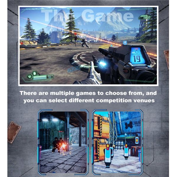 One Shoot Arcade Game Machine – Interactive Sports Simulator
