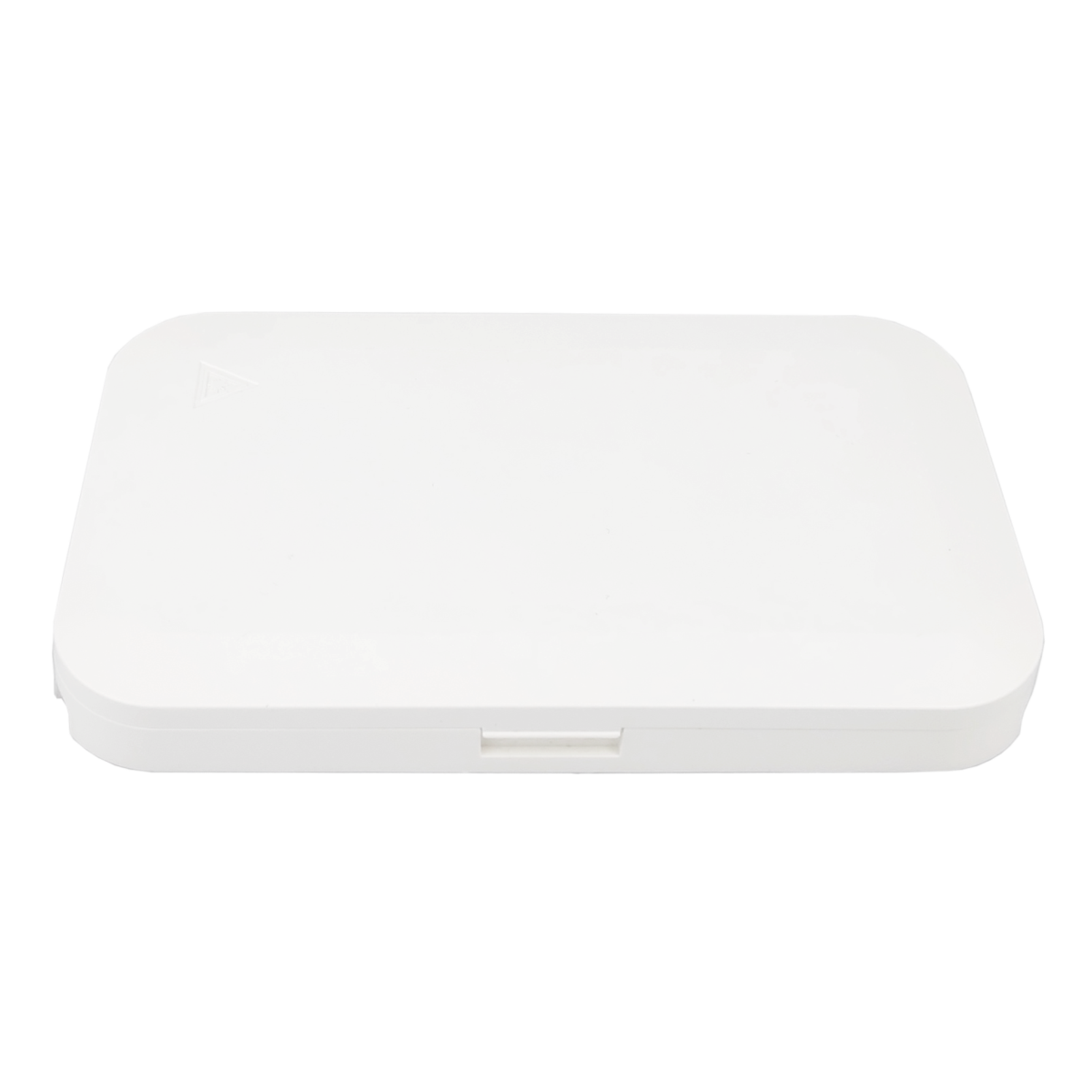 FTTH Network Indoor White 1 Core Plastic Fiber Optic Faceplate Socket Panel SC Connector Type 5