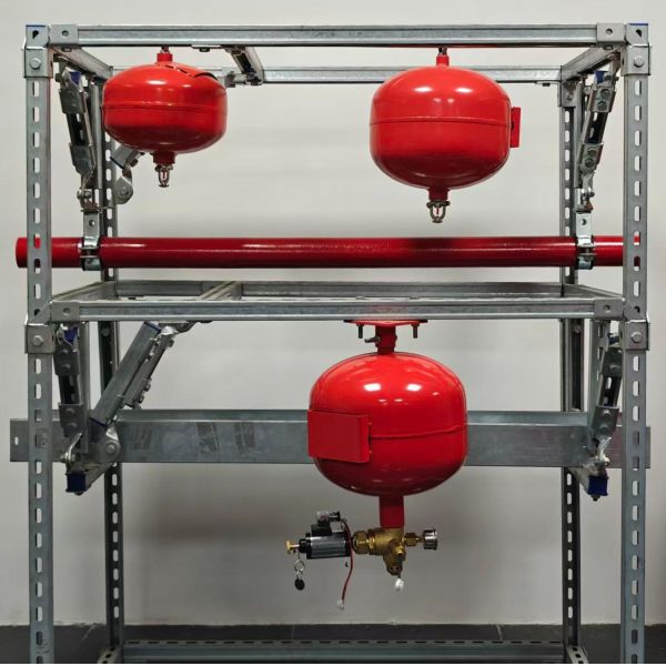 FM200 Hanging System with 6L/8L/10L/20L Cylinder Volume, Temperature Sensing Actuation, and GB25972-2010 Standard Compliance