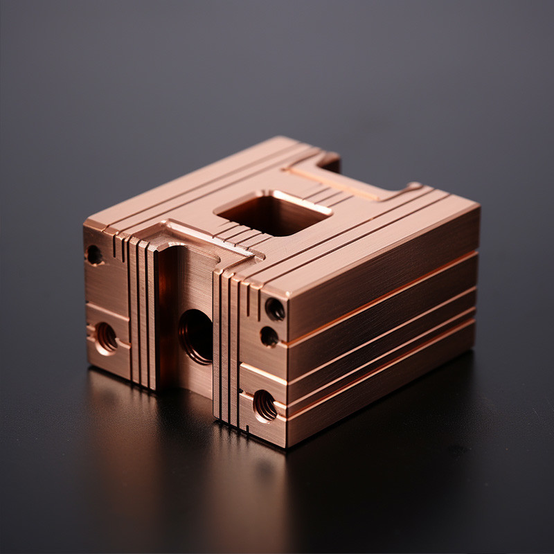 Custom Hardware CNC Machining Parts Precision CNC Milling Parts CNC Copper Part